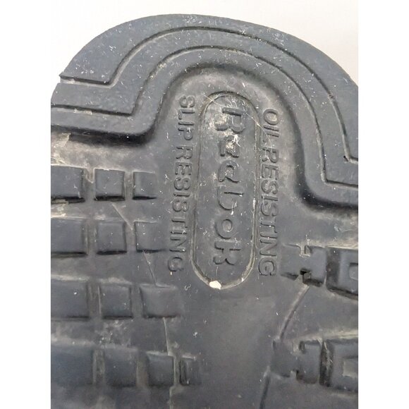 Reebok Athletic Safety Shoe Suede blue tone Women's Size 7.5 Mens 5.5 READ - Picture 14 of 16